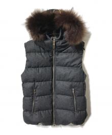 TATRAS（タトラス）の古着「PLEIONE DOWN VEST」｜グレー