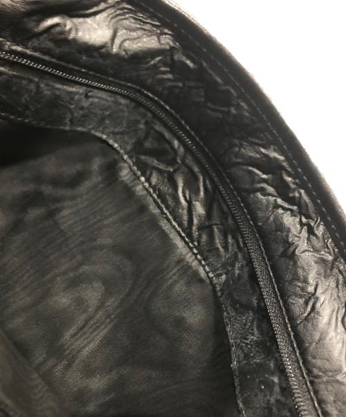 GUCCI（グッチ）GUCCI (グッチ) GGキャンバス ジャッキー レザーショルダーバッグ ネイビーの古着・服飾アイテム