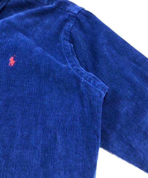 RALPH LAUREN（ラルフローレン）RALPH LAUREN (ラルフローレン) コーデュロイシャツ ブルー サイズ:Mの古着・服飾アイテム