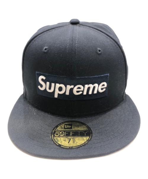 SUPREME（シュプリーム）SUPREME (シュプリーム) New Era (ニューエラ) MLB Teams Box Logo CAP/キャップ ネイビーの古着・服飾アイテム