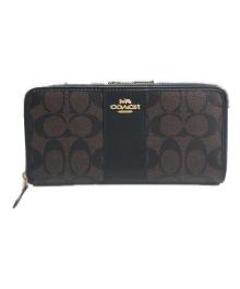 COACH（コーチ）の古着「長財布」｜ブラウン