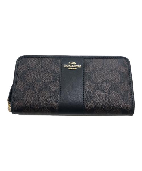 COACH（コーチ）COACH (コーチ) 長財布 ブラウンの古着・服飾アイテム