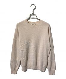 AURALEE（オーラリー）の古着「BABY CASHMERE KNIT P/O」｜ベージュ