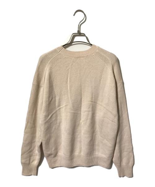 AURALEE（オーラリー）AURALEE (オーラリー) BABY CASHMERE KNIT P/O ベージュの古着・服飾アイテム