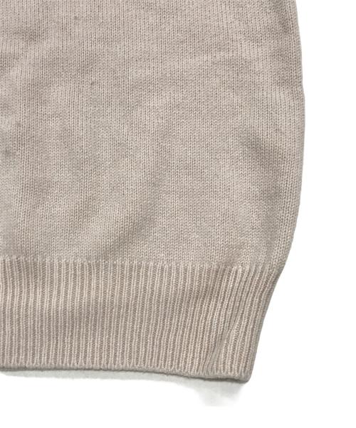 AURALEE（オーラリー）AURALEE (オーラリー) BABY CASHMERE KNIT P/O ベージュの古着・服飾アイテム