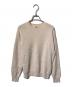 AURALEE（オーラリー）の古着「BABY CASHMERE KNIT P/O」｜ベージュ