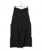 GOAT ESSENCEゴートエッセンス）の古着「TUCK SIDE POCKET PANTS」｜ブラック