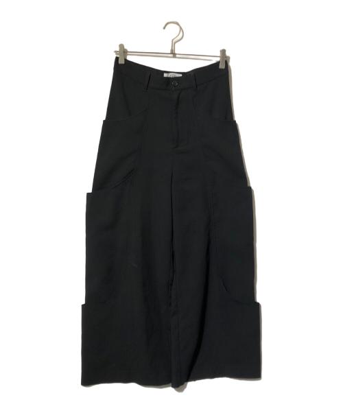 GOAT ESSENCE（ゴートエッセンス）GOAT ESSENCE (ゴートエッセンス) TUCK SIDE POCKET PANTS ブラック サイズ:1の古着・服飾アイテム