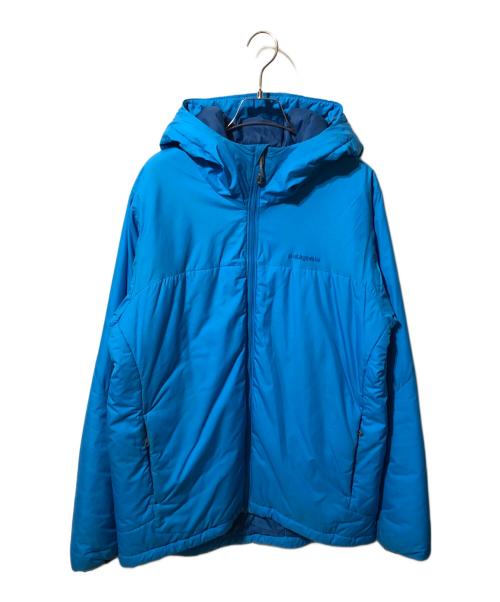 Patagonia（パタゴニア）Patagonia (パタゴニア) マイクロパフフーディ ブルー サイズ:Mの古着・服飾アイテム