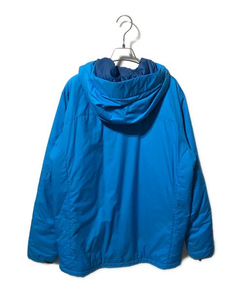 Patagonia（パタゴニア）Patagonia (パタゴニア) マイクロパフフーディ ブルー サイズ:Mの古着・服飾アイテム