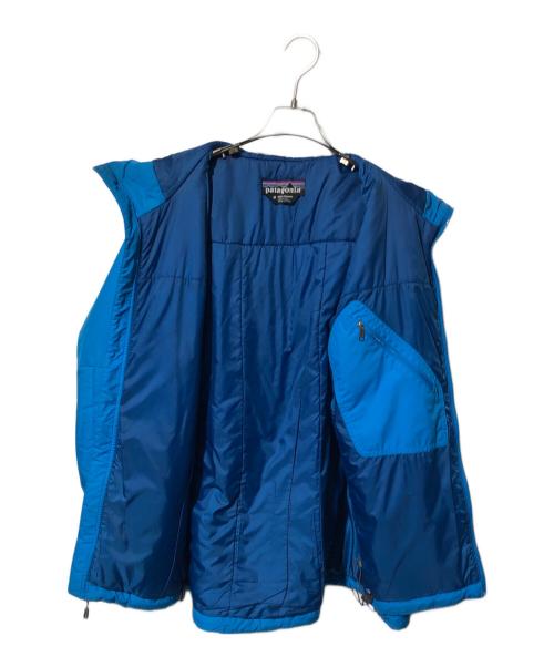 Patagonia（パタゴニア）Patagonia (パタゴニア) マイクロパフフーディ ブルー サイズ:Mの古着・服飾アイテム