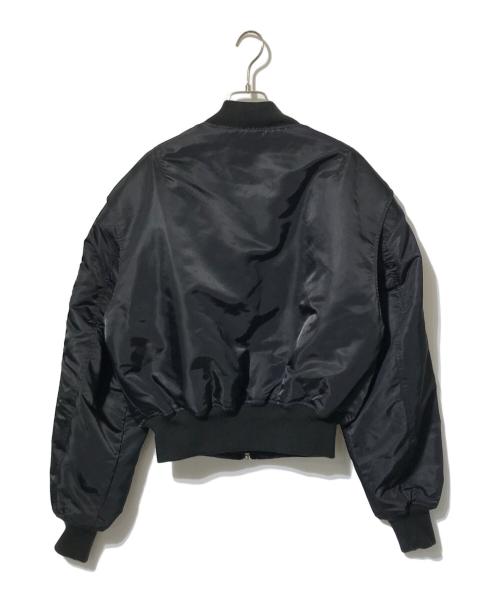entire studios（エンタイアスタジオ）entire studios (エンタイアスタジオ) CROPPED BROAD BOMBER ブラック サイズ:XSの古着・服飾アイテム