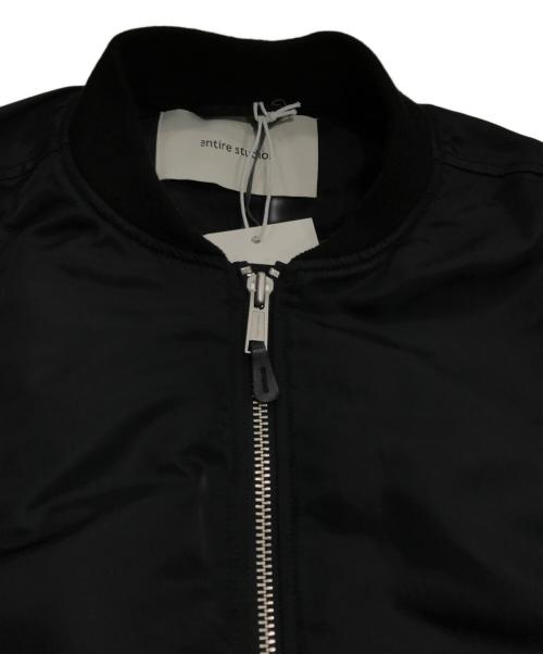 entire studios（エンタイアスタジオ）entire studios (エンタイアスタジオ) CROPPED BROAD BOMBER ブラック サイズ:XSの古着・服飾アイテム
