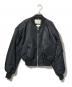 entire studios（エンタイアスタジオ）の古着「CROPPED BROAD BOMBER」｜ブラック