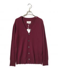 Maison Margiela（メゾンマルジェラ）の古着「ウールカーディガン」｜レッド