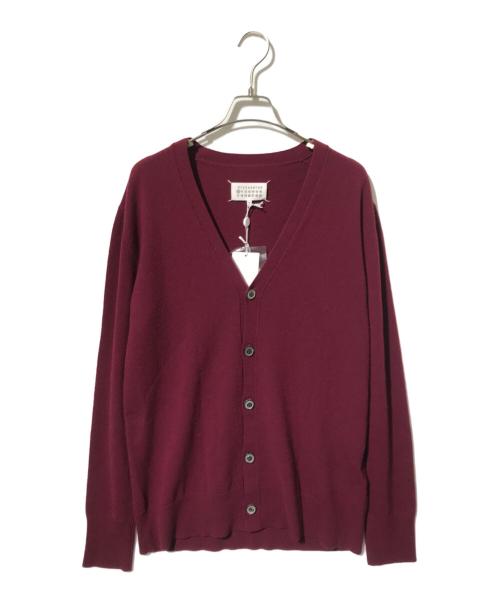 Maison Margiela（メゾンマルジェラ）Maison Margiela (メゾンマルジェラ) ウールカーディガン レッド サイズ:Sの古着・服飾アイテム