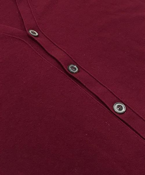Maison Margiela（メゾンマルジェラ）Maison Margiela (メゾンマルジェラ) ウールカーディガン レッド サイズ:Sの古着・服飾アイテム