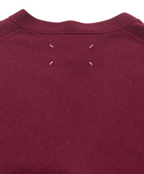 Maison Margiela（メゾンマルジェラ）Maison Margiela (メゾンマルジェラ) ウールカーディガン レッド サイズ:Sの古着・服飾アイテム