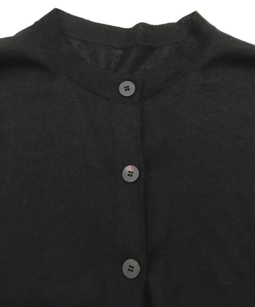 FOXEY（フォクシー）FOXEY (フォクシー) カシミヤシルクロングカーディガン ブラック サイズ:FREEの古着・服飾アイテム