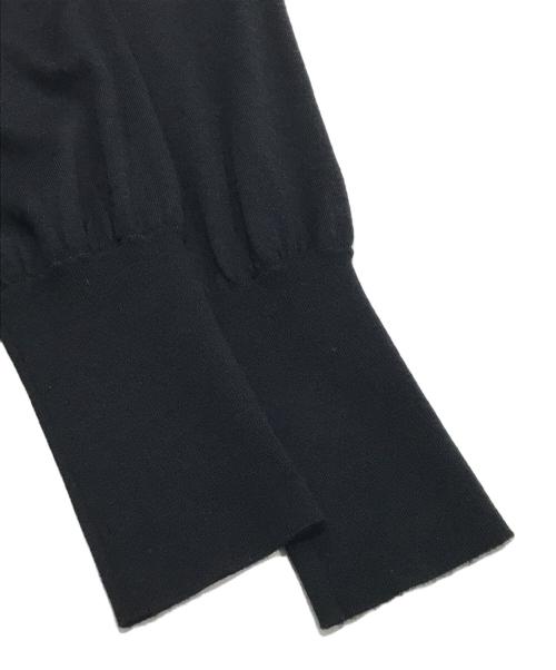 FOXEY（フォクシー）FOXEY (フォクシー) カシミヤシルクロングカーディガン ブラック サイズ:FREEの古着・服飾アイテム