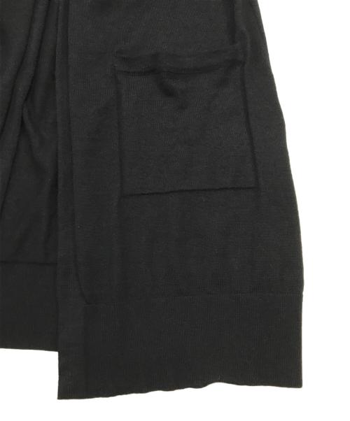 FOXEY（フォクシー）FOXEY (フォクシー) カシミヤシルクロングカーディガン ブラック サイズ:FREEの古着・服飾アイテム