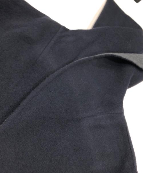 FOXEY BOUTIQUE（フォクシー ブティック）FOXEY BOUTIQUE (フォクシー ブティック) カシミヤジッパーフーディージャケット ネイビー サイズ:38の古着・服飾アイテム