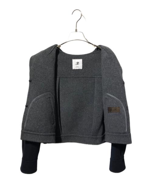 FOXEY BOUTIQUE（フォクシー ブティック）FOXEY BOUTIQUE (フォクシー ブティック) カシミヤジッパーフーディージャケット ネイビー サイズ:38の古着・服飾アイテム