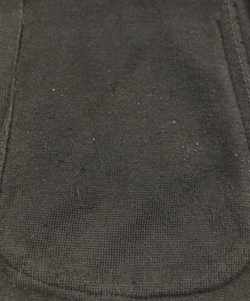 LARDINI（ラルディーニ）LARDINI (ラルディーニ) コットンミラノリブソリッドニットジャケット ブラック サイズ:Mの古着・服飾アイテム