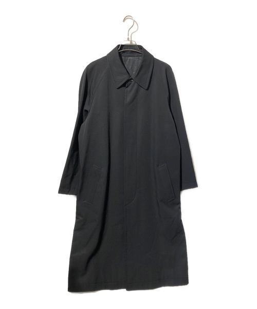 COMME des GARCONS HOMME（コムデギャルソン オム）COMME des GARCONS HOMME (コムデギャルソン オム) ウールギャバステンカラーコート ブラック サイズ:Sの古着・服飾アイテム