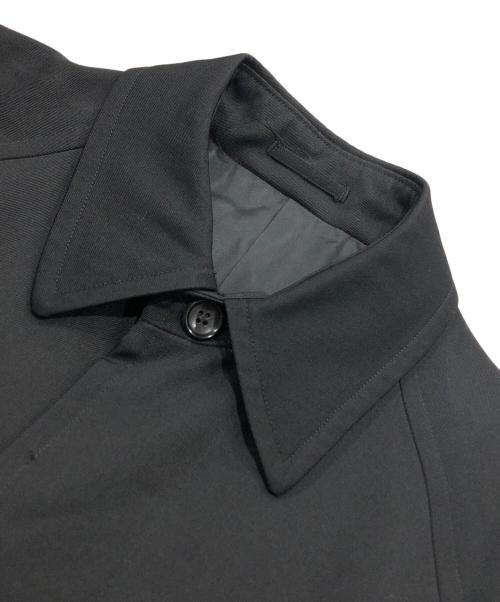 COMME des GARCONS HOMME（コムデギャルソン オム）COMME des GARCONS HOMME (コムデギャルソン オム) ウールギャバステンカラーコート ブラック サイズ:Sの古着・服飾アイテム