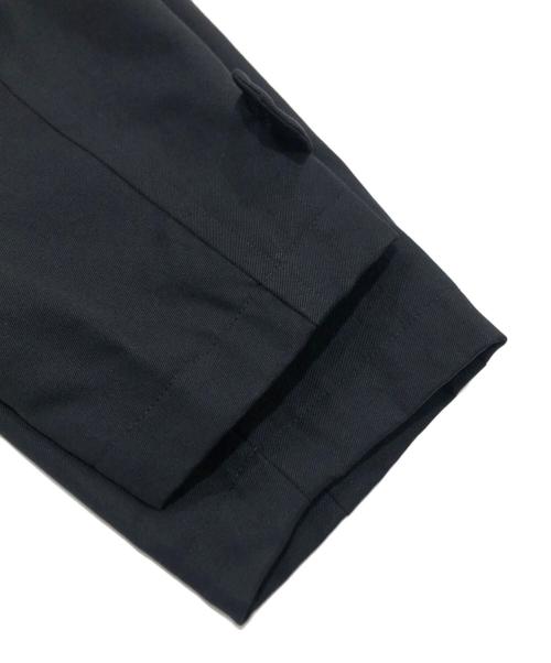 COMME des GARCONS HOMME（コムデギャルソン オム）COMME des GARCONS HOMME (コムデギャルソン オム) ウールギャバステンカラーコート ブラック サイズ:Sの古着・服飾アイテム