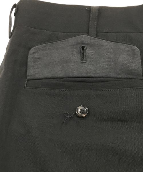 COMME des GARCONS HOMME（コムデギャルソン オム）COMME des GARCONS HOMME (コムデギャルソン オム) ウールスラックス ブラック サイズ:Mの古着・服飾アイテム