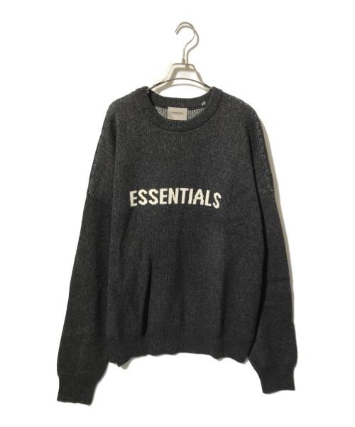 ESSENTIALS（エッセンシャルズ）ESSENTIALS (エッセンシャルズ) 厚手ニット ブラック サイズ:XXLの古着・服飾アイテム