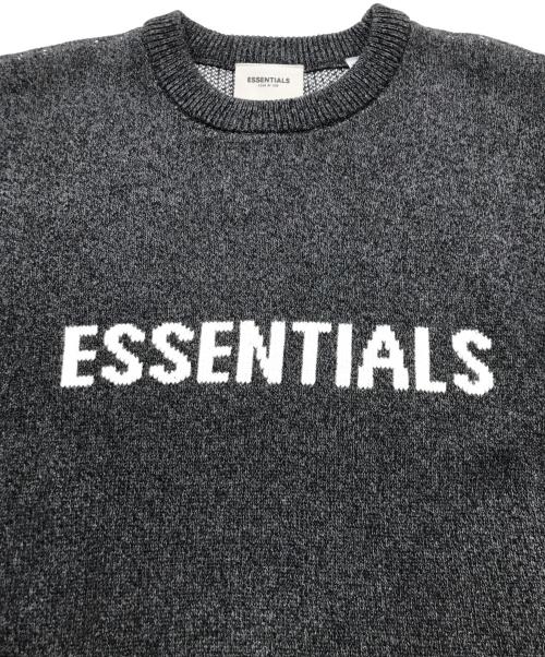 ESSENTIALS（エッセンシャルズ）ESSENTIALS (エッセンシャルズ) 厚手ニット ブラック サイズ:XXLの古着・服飾アイテム