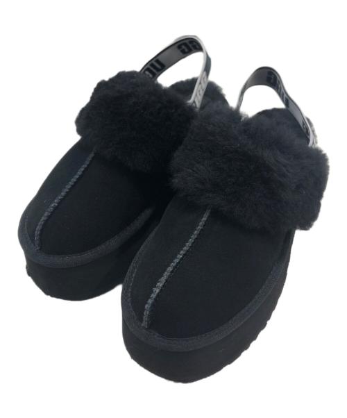 UGG（アグ）UGG (アグ) ムートンサンダル ブラック サイズ:USA7/UK5/EU38の古着・服飾アイテム