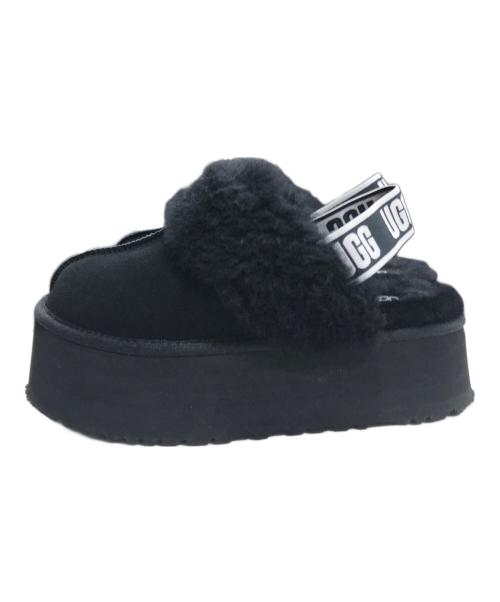 UGG（アグ）UGG (アグ) ムートンサンダル ブラック サイズ:USA7/UK5/EU38の古着・服飾アイテム