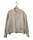 SUZUKI TAKAYUKIスズキタカユキ）の古着「fuzzy blouson」｜ベージュ