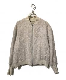 SUZUKI TAKAYUKI（スズキタカユキ）の古着「fuzzy blouson」｜ベージュ