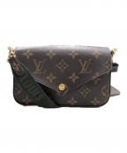 LOUIS VUITTONルイ ヴィトン）の古着「ミュルティ・ポシェット・フェリシー/ショルダーポーチ」｜ブラウン