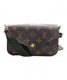 LOUIS VUITTON（ルイ ヴィトン）の古着「ミュルティ・ポシェット・フェリシー/ショルダーポーチ」｜ブラウン