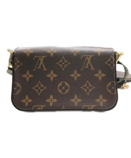 LOUIS VUITTON（ルイ ヴィトン）LOUIS VUITTON (ルイ ヴィトン) ミュルティ・ポシェット・フェリシー/ショルダーポーチ ブラウンの古着・服飾アイテム