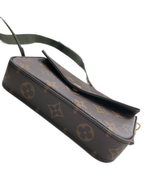 LOUIS VUITTON（ルイ ヴィトン）LOUIS VUITTON (ルイ ヴィトン) ミュルティ・ポシェット・フェリシー/ショルダーポーチ ブラウンの古着・服飾アイテム