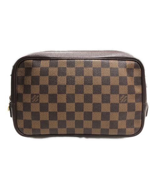 LOUIS VUITTON（ルイ ヴィトン）LOUIS VUITTON (ルイ ヴィトン) トゥルース・トワレット/ポーチ ブラウンの古着・服飾アイテム
