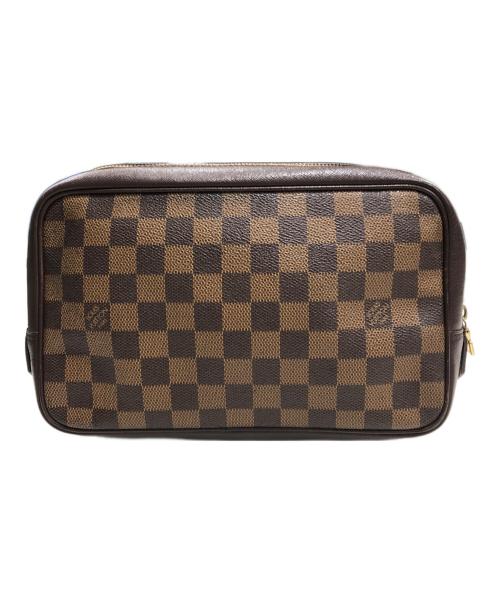 LOUIS VUITTON（ルイ ヴィトン）LOUIS VUITTON (ルイ ヴィトン) トゥルース・トワレット/ポーチ ブラウンの古着・服飾アイテム