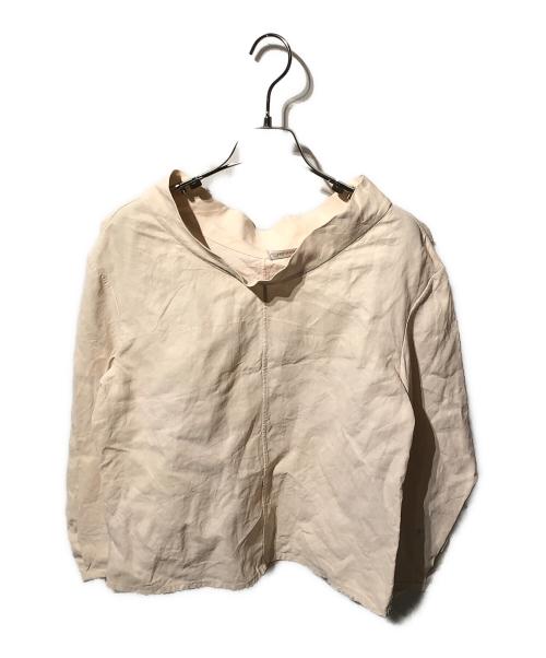 JIL SANDER（ジルサンダー）JIL SANDER (ジルサンダー) リネンブラウス ピンク サイズ:36の古着・服飾アイテム