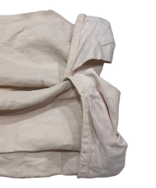 JIL SANDER（ジルサンダー）JIL SANDER (ジルサンダー) リネンブラウス ピンク サイズ:36の古着・服飾アイテム