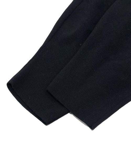 BLUE LABEL CRESTBRIDGE（ブルーレーベルクレストブリッジ）BLUE LABEL CRESTBRIDGE (ブルーレーベルクレストブリッジ) ハウスチェックブライト起毛コンビドレス/切替ワンピース ブラック サイズ:40の古着・服飾アイテム