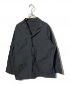 CASEY CASEYケーシーケーシー）の古着「VERGER BIS SHIRT/シャツ/ジャケット」｜ブラック