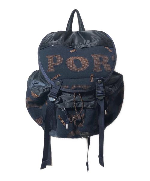 PORTER（ポーター）PORTER (ポーター) BYBORRE (バイボレ) ALICE PACK/リュックサック ネイビーの古着・服飾アイテム