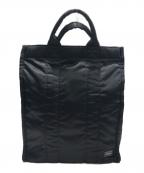 PORTER×KAPTAIN SUNSHINEポーター×キャプテンサンシャイン）の古着「Standing Tote/トートバッグ」｜ブラック